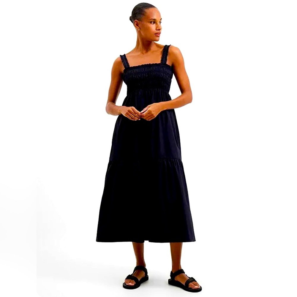 *FRENCH CONNECTION* Ezeke Smocked Sun Dress